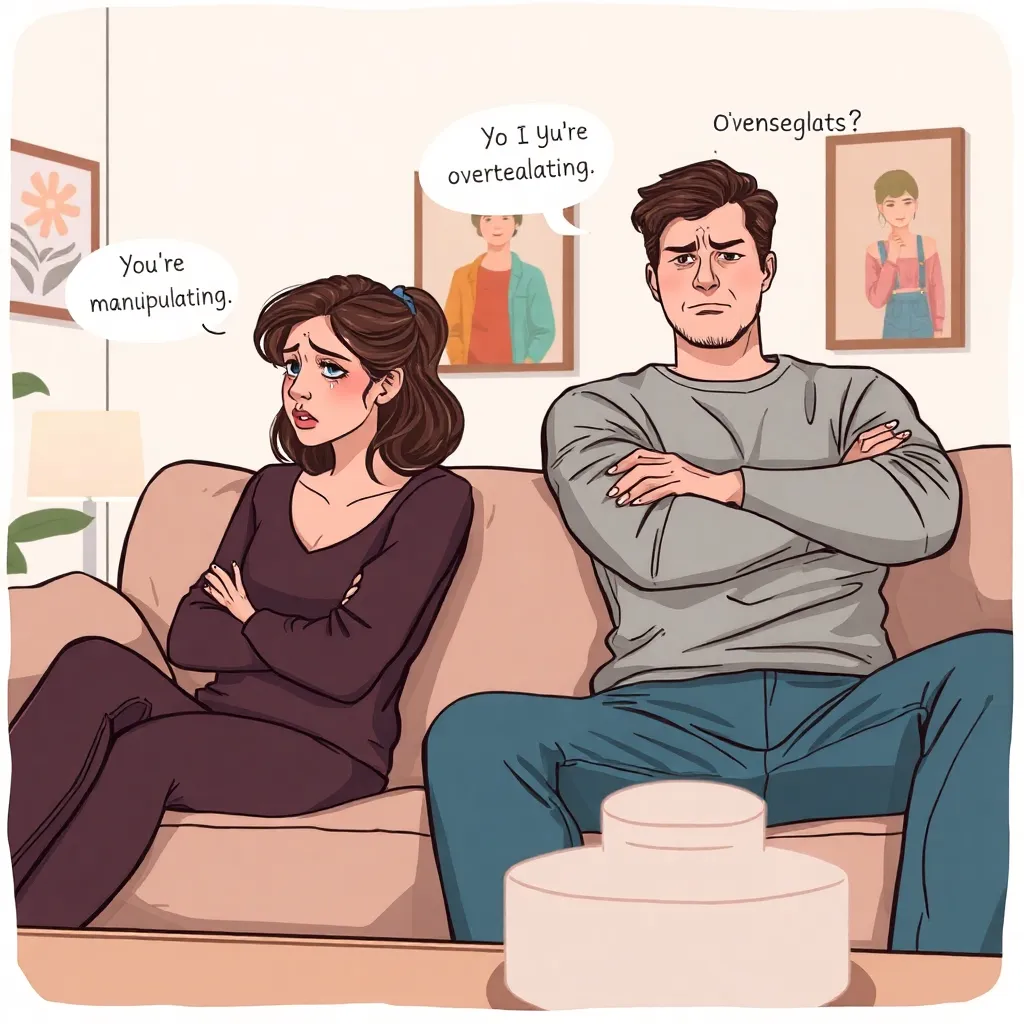 You're Overreacting: Dismissing Feelings